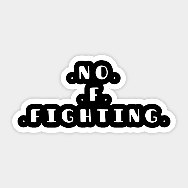 US And Iran No F Fighting,Funny WW3 Memes Sticker by TATOH